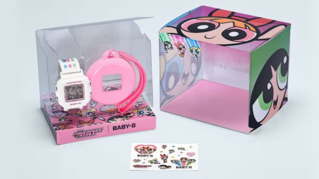 Casio launches the new Baby-G+Plus x Powerpuff Girls watch