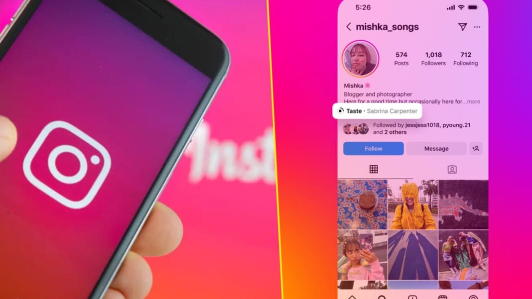 Instagram introduces a profile music feature reminiscent of Myspace