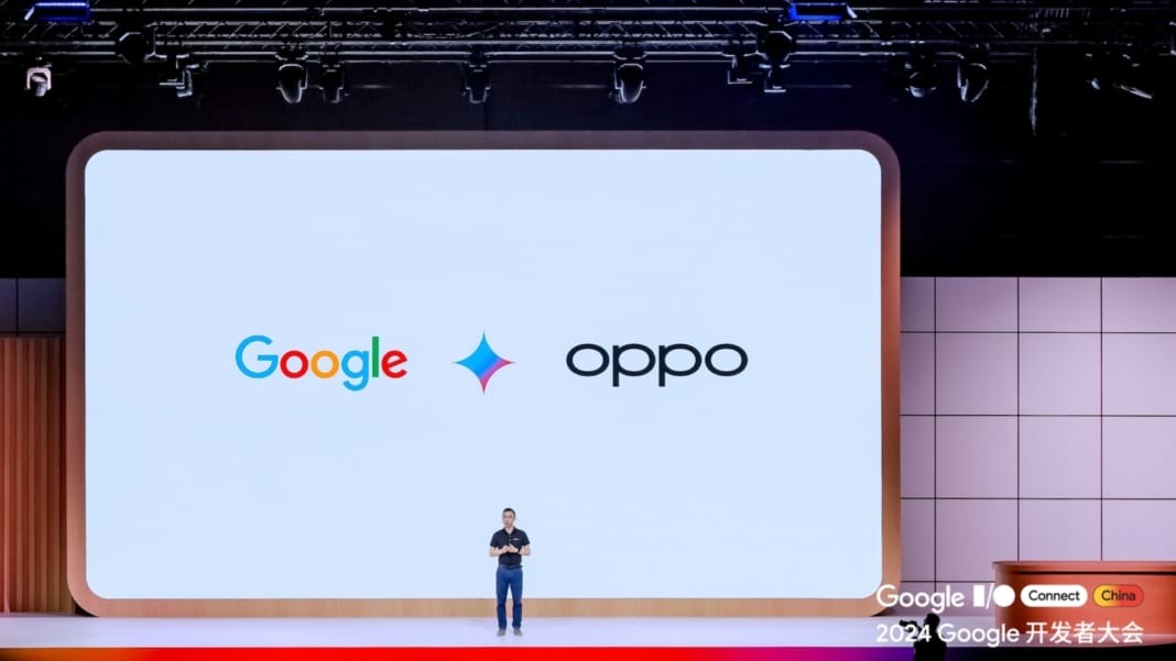 OPPO unveils generative AI innovations at Google IO Connect in China