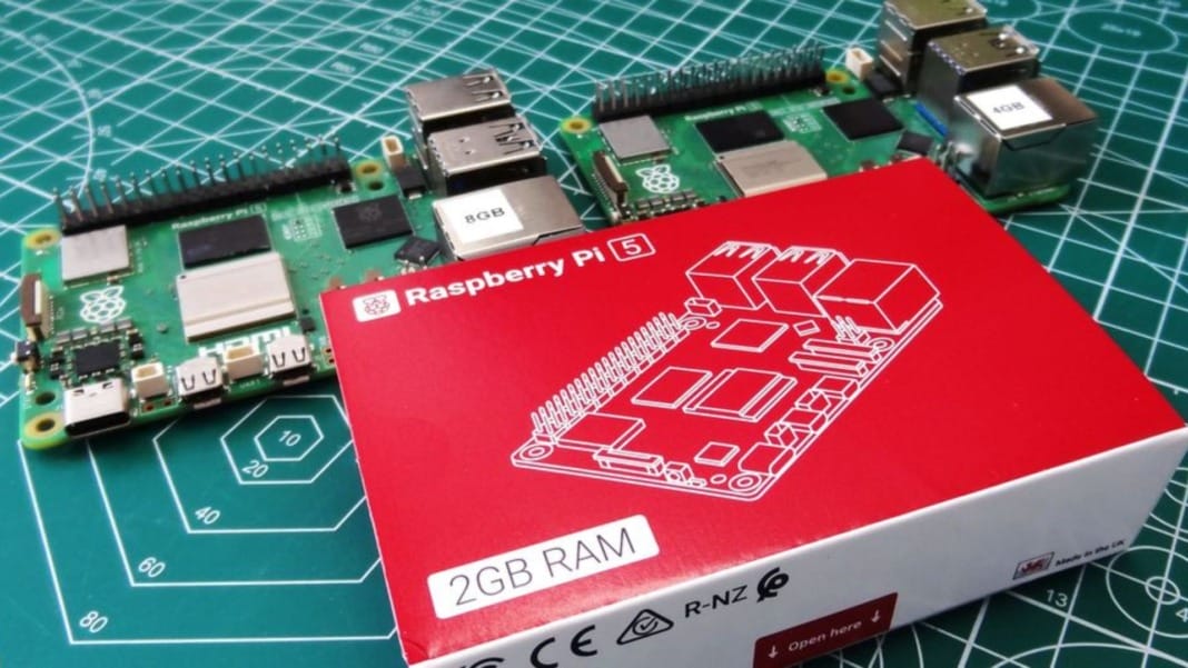 The Raspberry Pi 5 is now available with a budget-friendly 2GB option