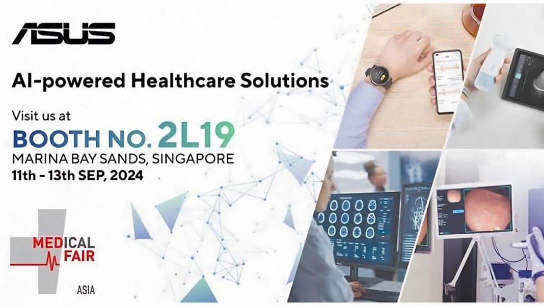 ASUS unveils AI-powered healthcare solutions at Medical Fair Asia 2024