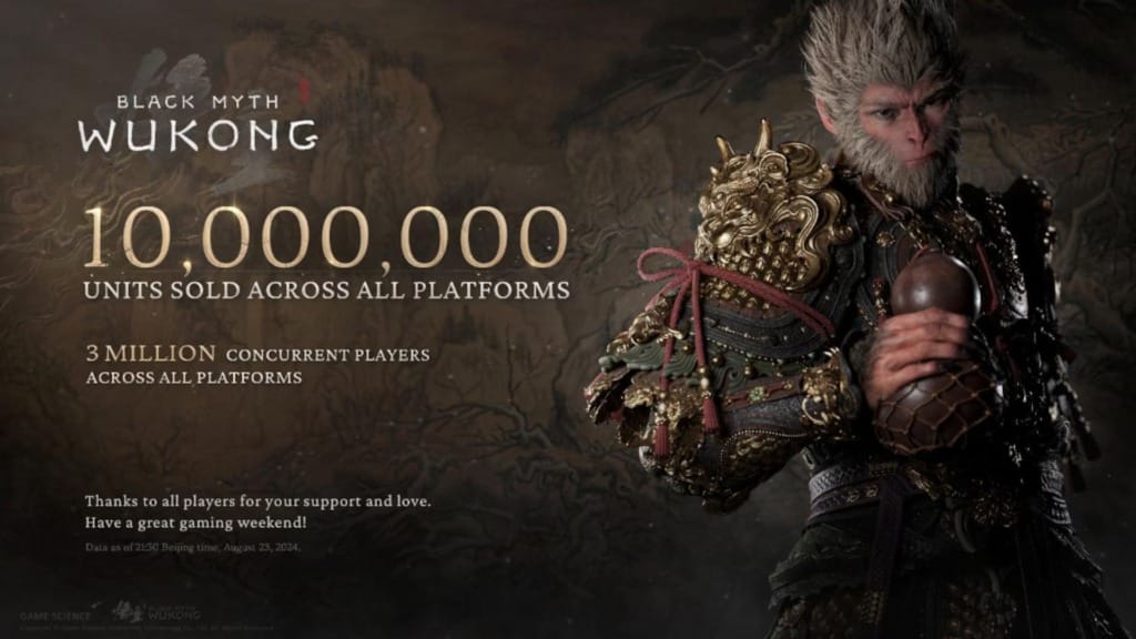 Hit video game Black Myth: Wukong boosts China's market sales in August