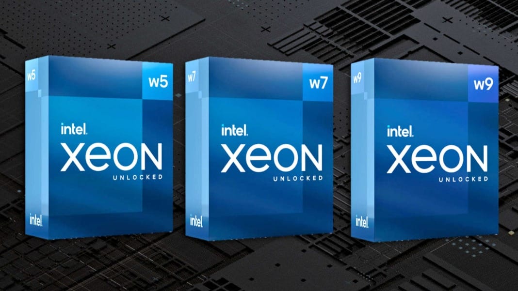 Intel unveils new Xeon W-3500 and W-2500 workstation processors