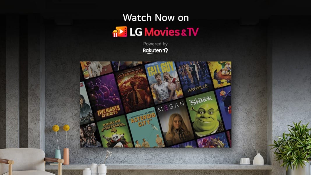 LG teams up with Rakuten TV to launch new VOD service in Europe