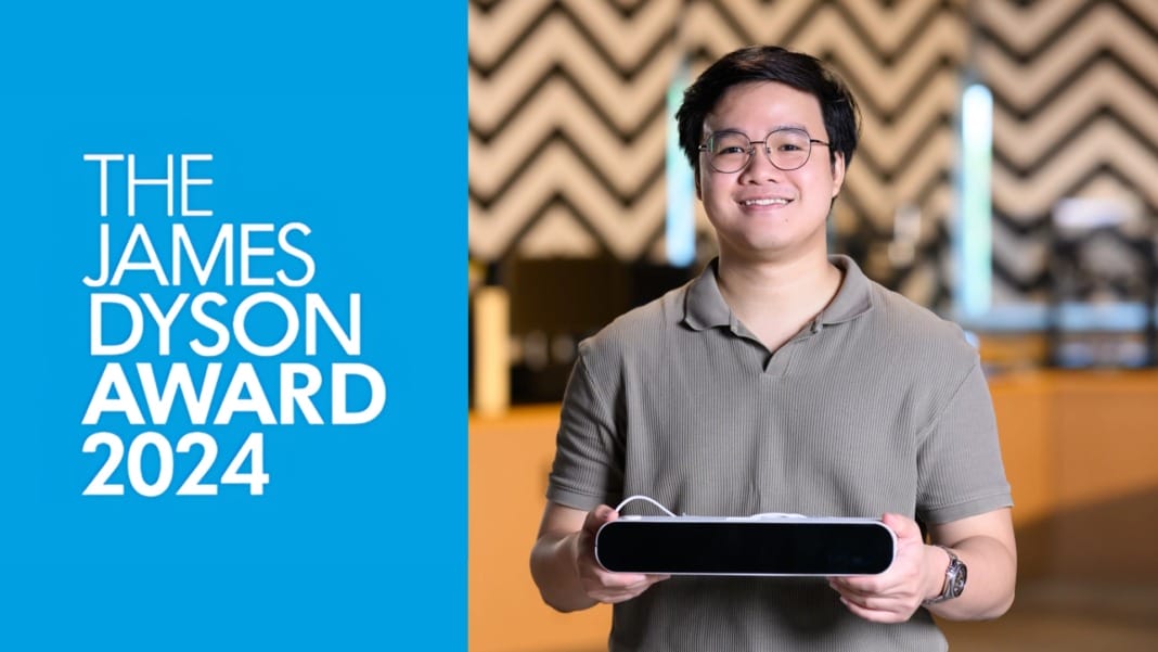 NUS graduate wins national James Dyson Award for innovation reducing discomfort in mammograms