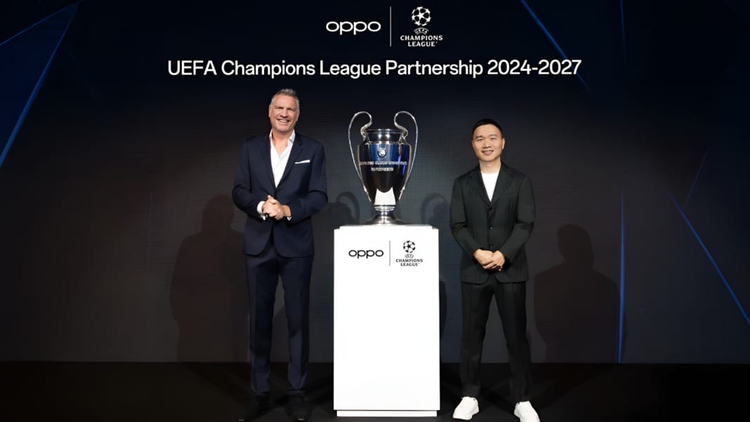 OPPO renews UEFA partnership for three more seasons