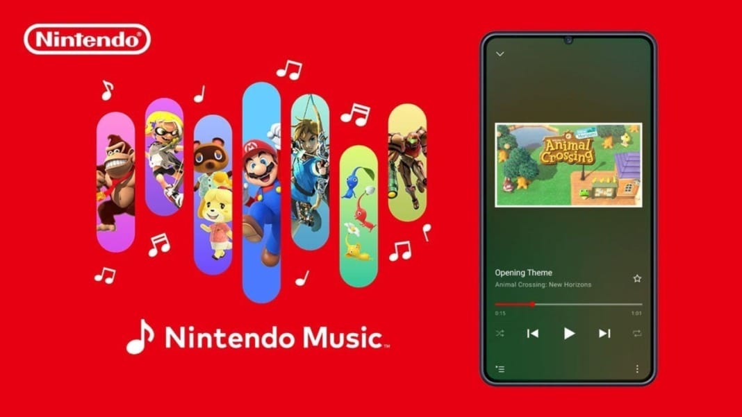 Nintendo introduces music streaming app for Switch Online users