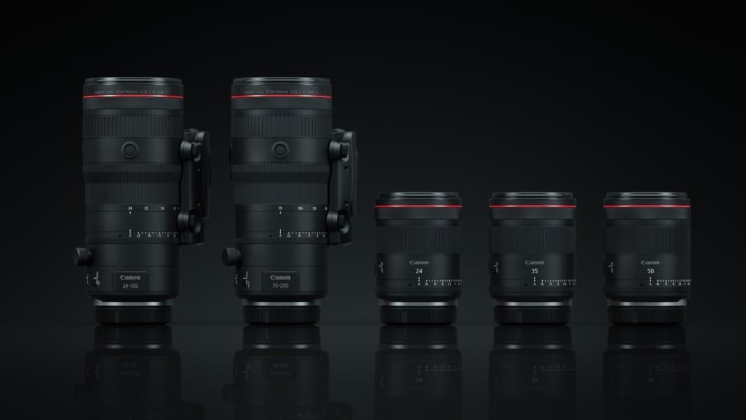 Canon expands RF series with three versatile hybrid lenses