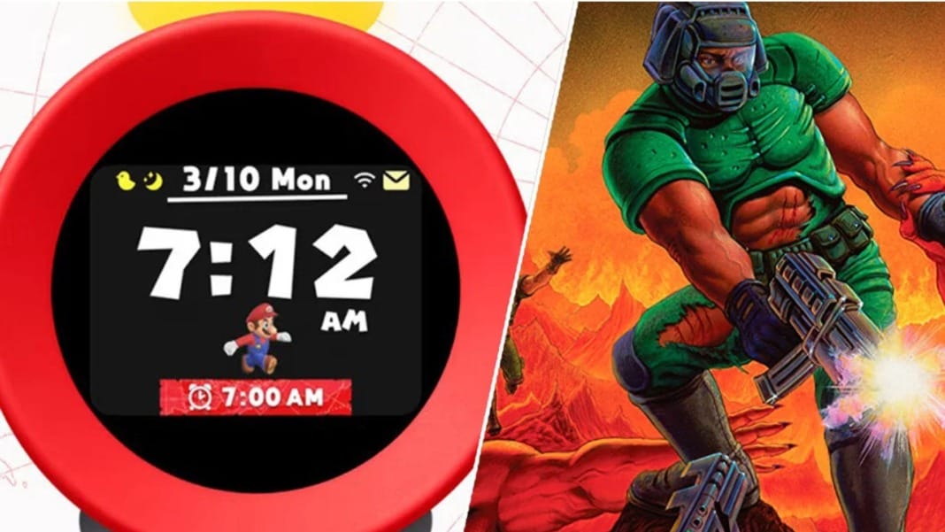 Nintendo’s Alarmo alarm clock now plays Doom, thanks to a clever hack