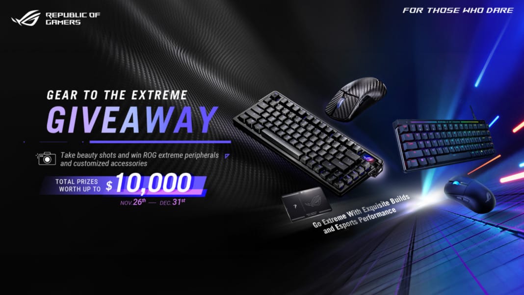 ASUS Republic of Gamers launches Gear to the Extreme global event