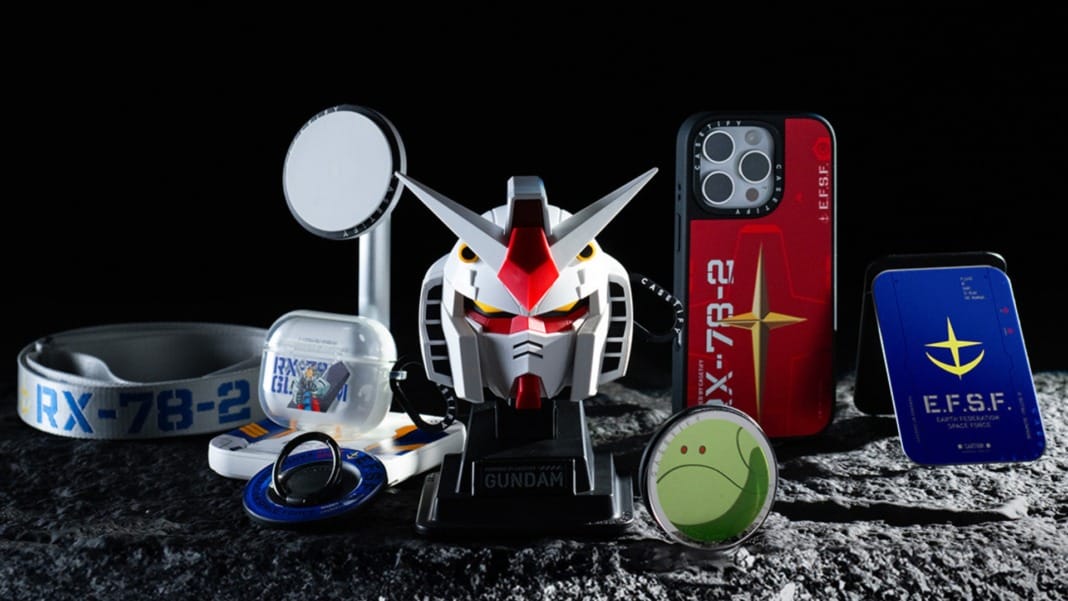 CASETiFY partners with Gundam to celebrate iconic mobile suits