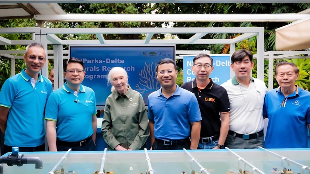 Delta Electronics champions Singapore's coral restoration