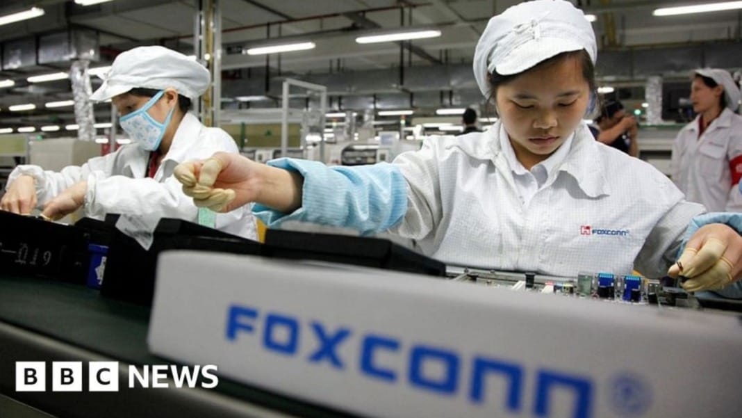 Foxconn invests in electric vehicle battery plant to diversify business beyond Apple iPhones