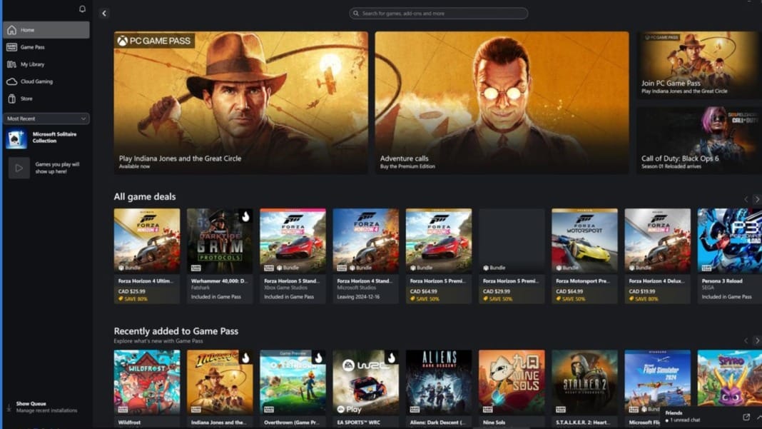 Microsoft aims to make the Xbox app the hub for PC gaming