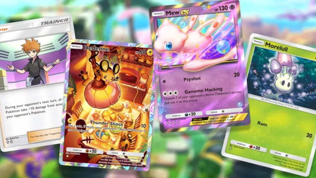 Pokemon TCG Pocket unveils Mythical Island pack with Mew EX and more