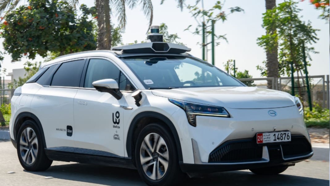 Uber launches its first international robotaxi service in Abu Dhabi