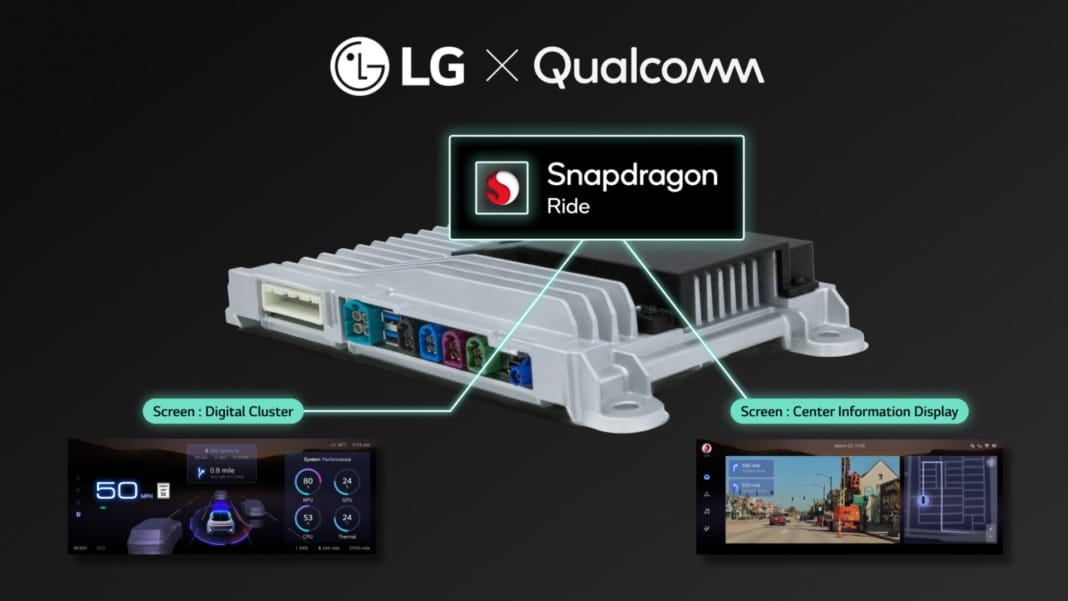 LG and Qualcomm join forces to simplify vehicle systems with the innovative xDC platform