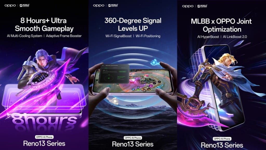 OPPO partners with Mobile Legends Bang Bang for a smooth gaming experience on the Reno13 series - 1