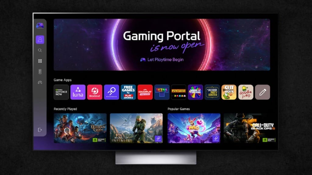 LG enhances the WebOS gaming experience with the new Gaming Portal