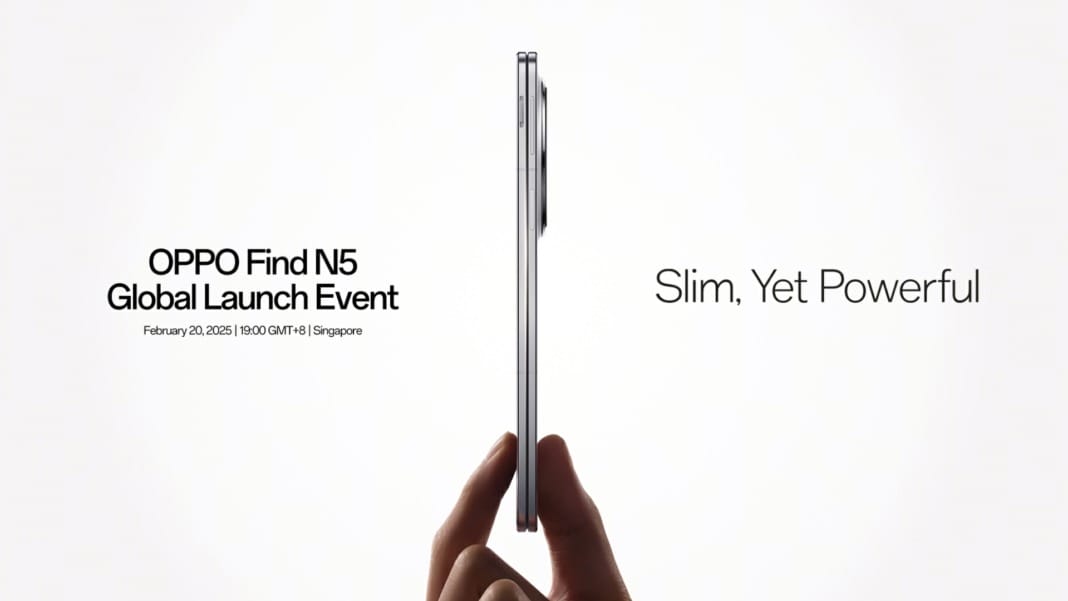 OPPO Find N5 set for global launch, ushering in a new era for foldable smartphones