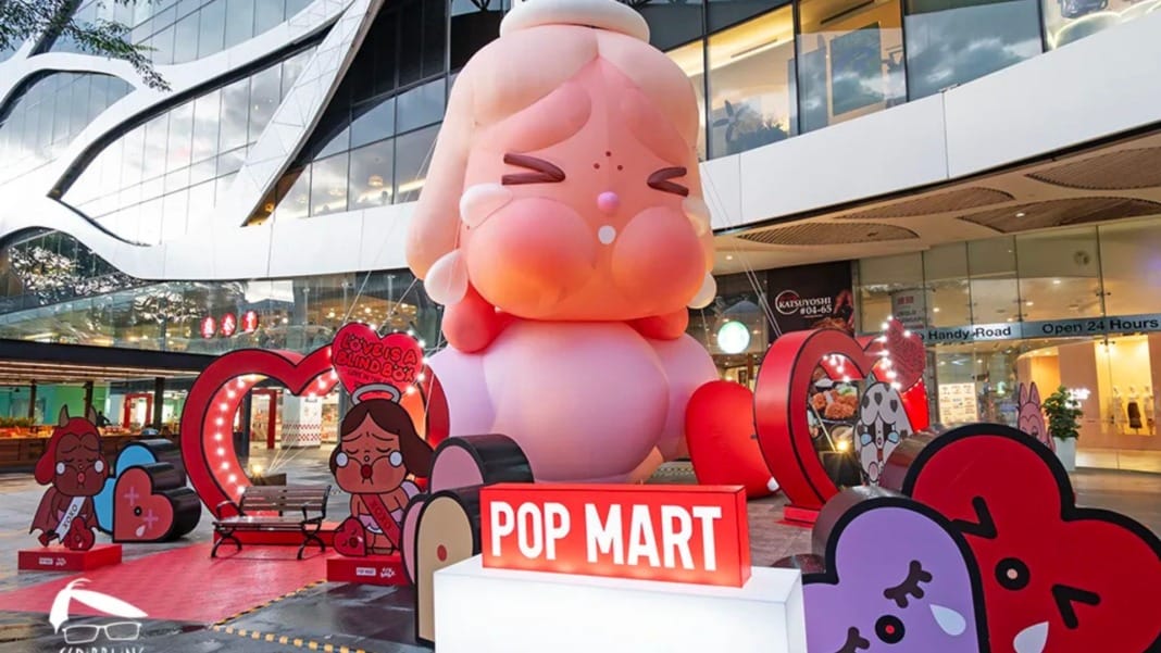 Pop Mart and CapitaLand launch love-themed CryBaby collaboration