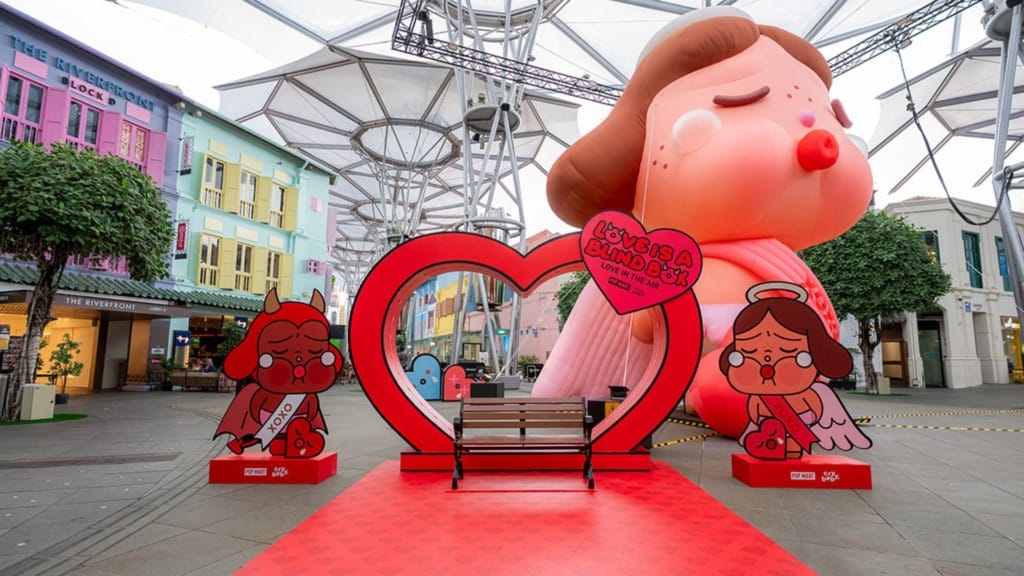 Pop Mart and CapitaLand launch love-themed CryBaby collaboration