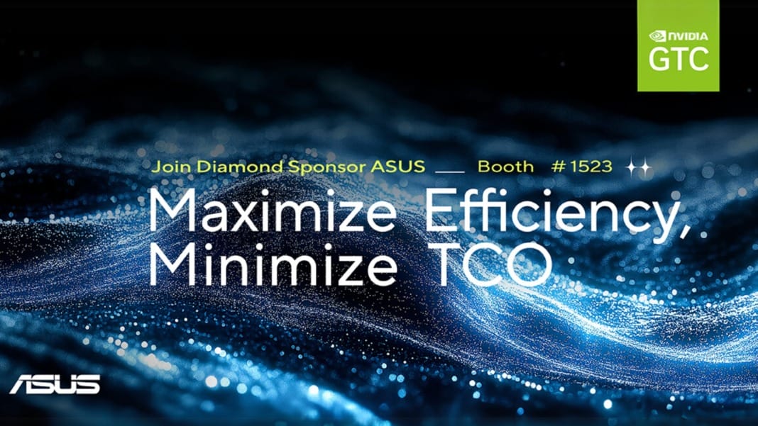 ASUS to showcase AI infrastructure solutions at NVIDIA GTC 2025 as diamond sponsor