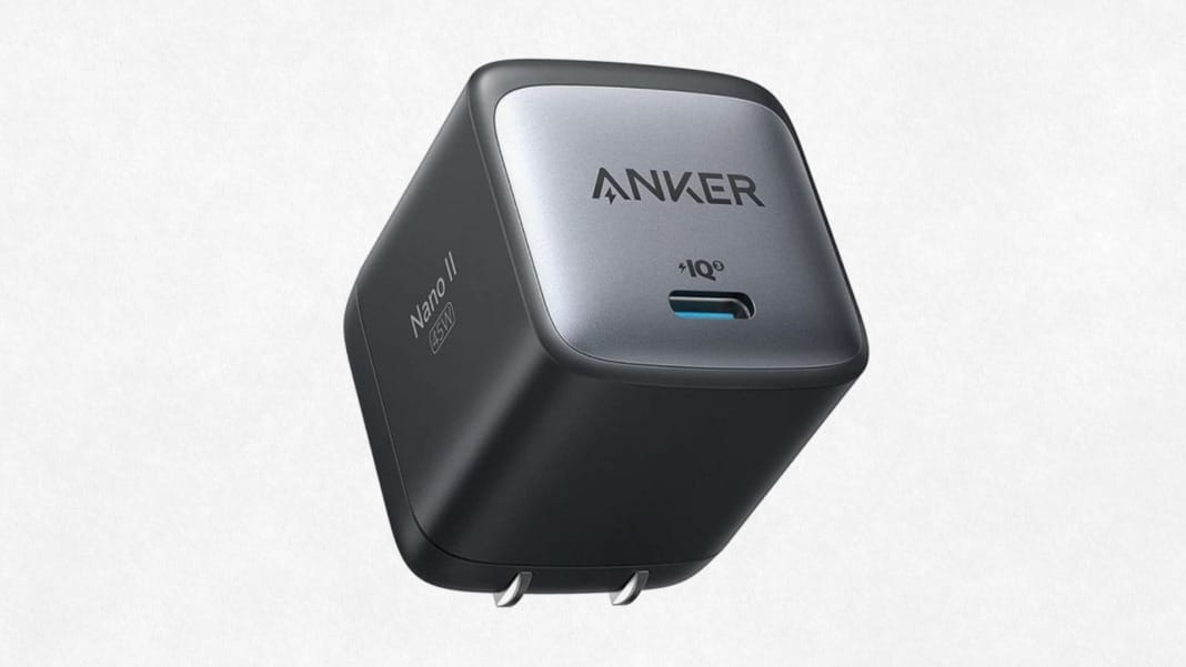 Anker’s compact 45W USB-C charger gets even smaller and lighter