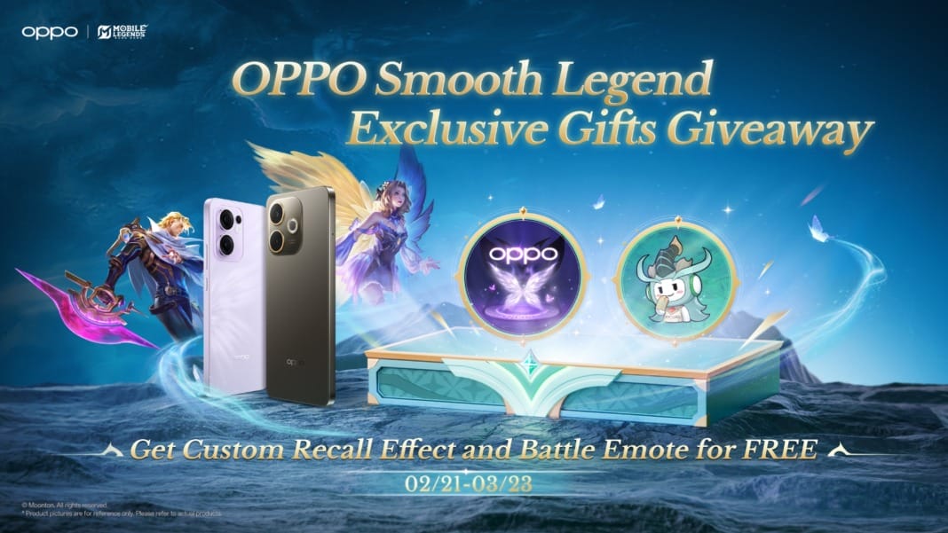 OPPO and Mobile Legends Bang Bang launch biggest in-game event with 10,000 smartphones to be won