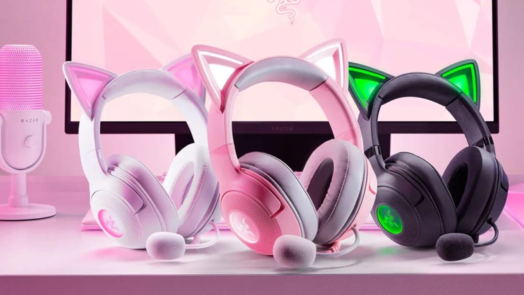 Razer's popular Kraken Kitty V2 headsets get new colour options